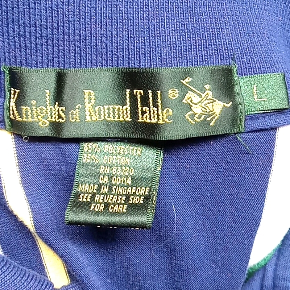 Vintage Knights of the Round Table Polo - Picture 2 of 3
